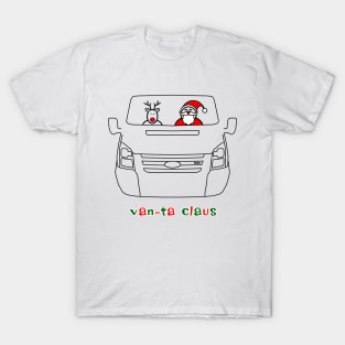 Transit Van-ta Claus Christmas special edition T-Shirt